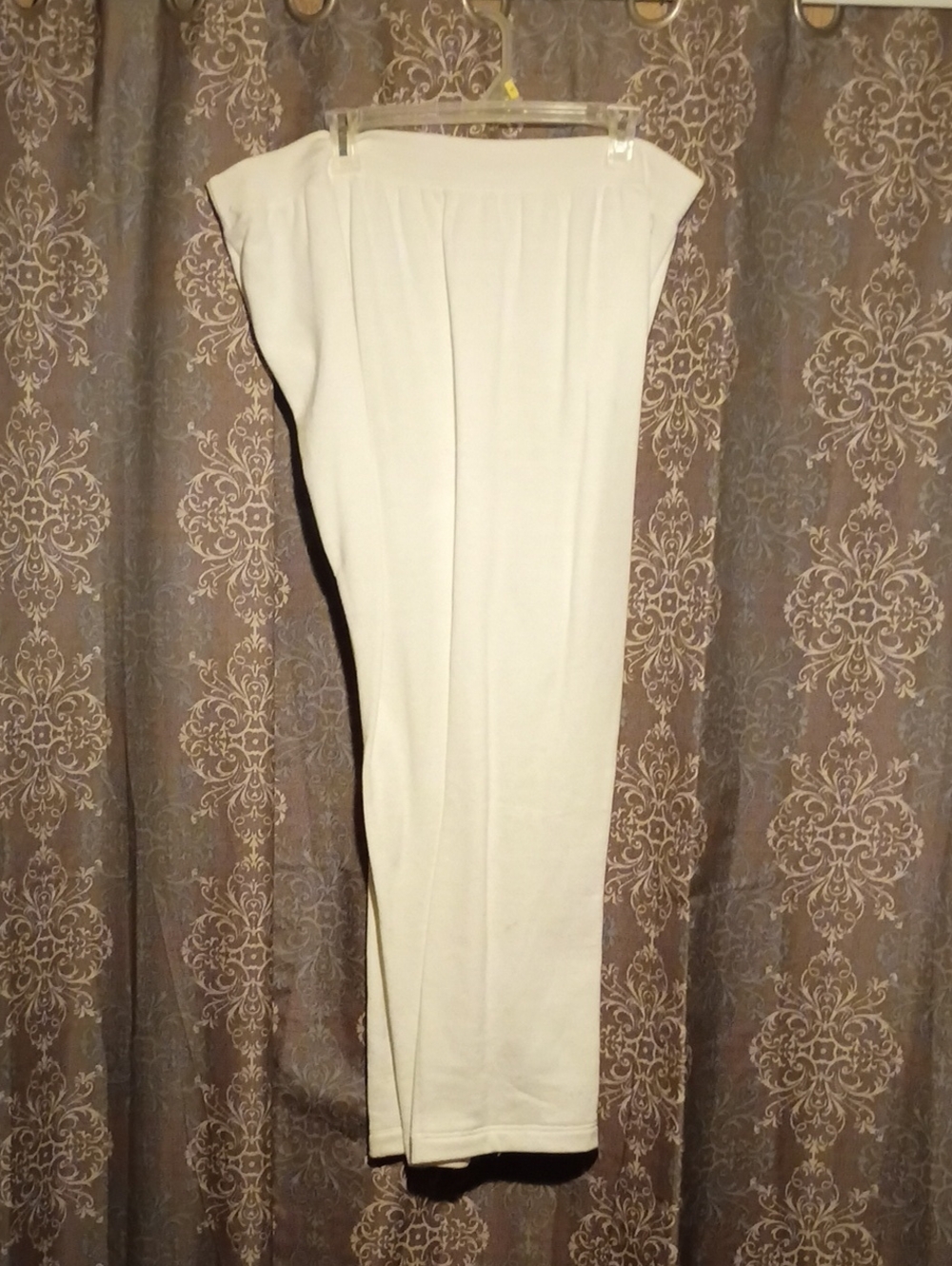 Hanes Cream Midi Sheath Dress